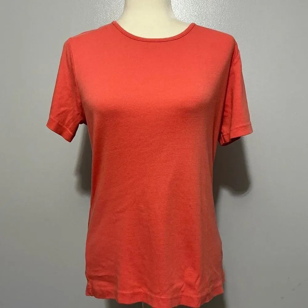Orvis Coral Women's cotton T-Shirt sizeāS